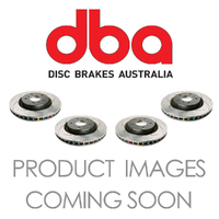 4000 Series Slotted Rr Disc Brake Rotor for Ford Mustang S550 [Performance]