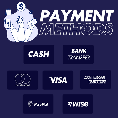 Our Payment Methods image