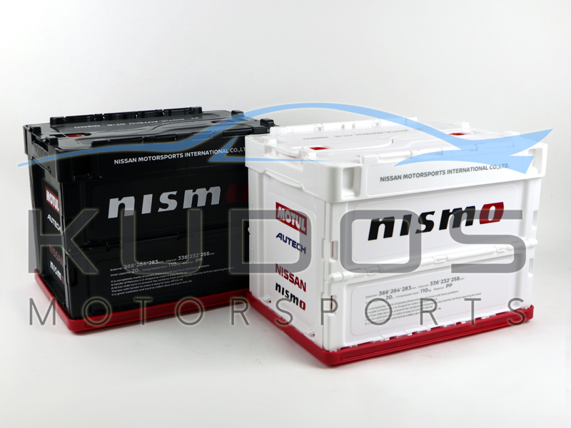 Nismo Collapsible Container "Nismo" (20L, White) -=DISCONTINUED, LIMITED STOCK=-