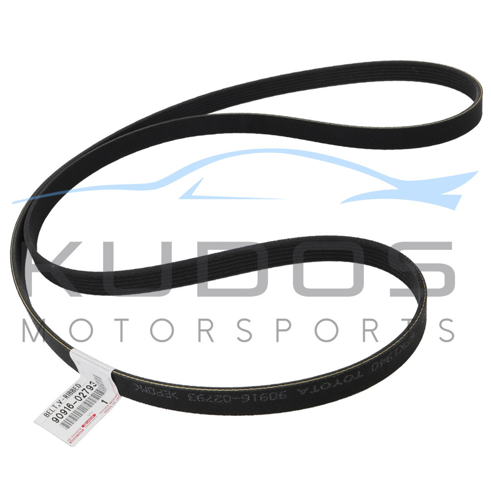 Ancillary Drive Belt for Toyota X100/S171(W)/Z30/Z31/A80 - 1JZ-GTE/2JZ-GTE Including VVT-i