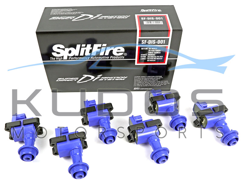 SplitFire Coil Pack Set (SF-DIS-001) to suit Nissan Skyline R32 GTR / GTS / GTS25 / GTS-4 / GTS-t, R33 GTR / GTS25 / GTS25-t / GTS-4