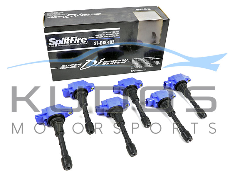 SplitFire Coil Pack Set (SF-DIS-102) to suit Nissan 350Z Z33 Series 2 & Skyline V36 350GT