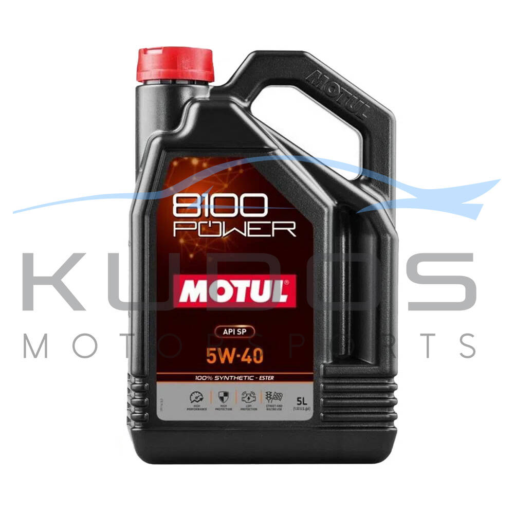 Motul 8100 Power 5W40 Engine Oil (5L)