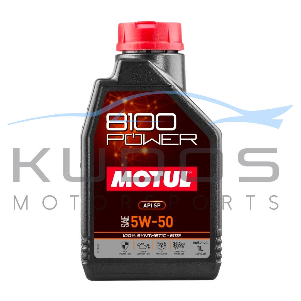 Motul 8100 Power 5W50 Engine Oil (1L)